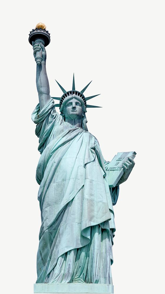 Statue of Liberty  collage element psd