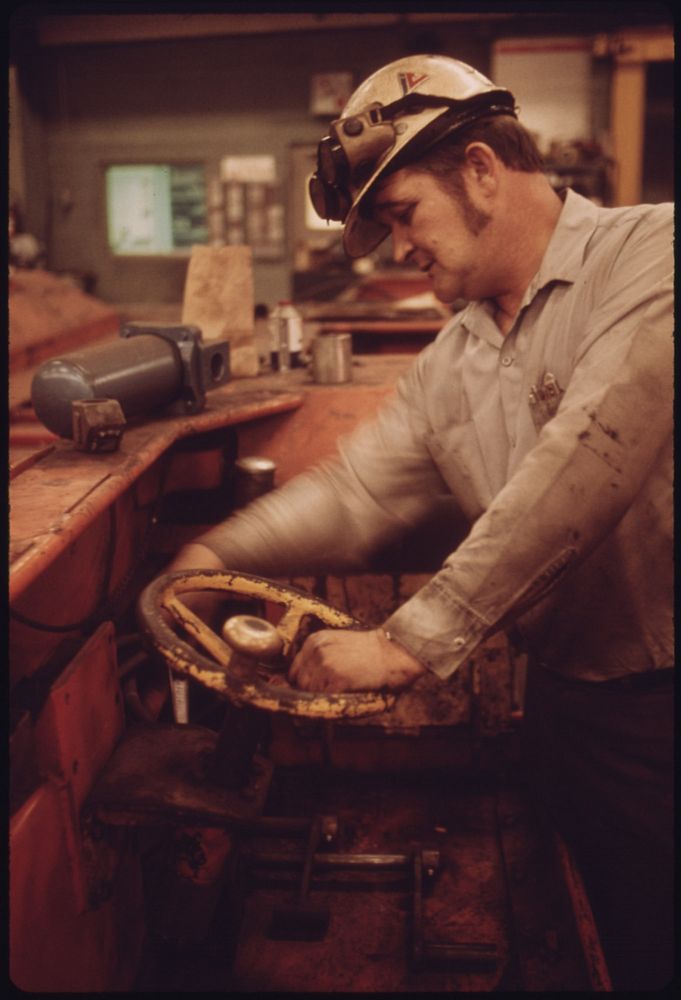 Billy Taylor of Richlands, Virginia, Is a Shop Mechanic for Virginia-Pocahontas Coal Company.