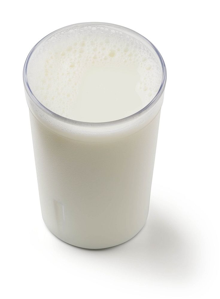 Unflavored low-fat milk. Original public domain image from Flickr