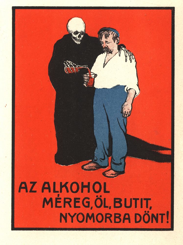 Az alkohol méreg--öl, butít, nyomorba dönt! =: Alcohol Is Poison--It Kills, Makes You Stupid, Makes You…