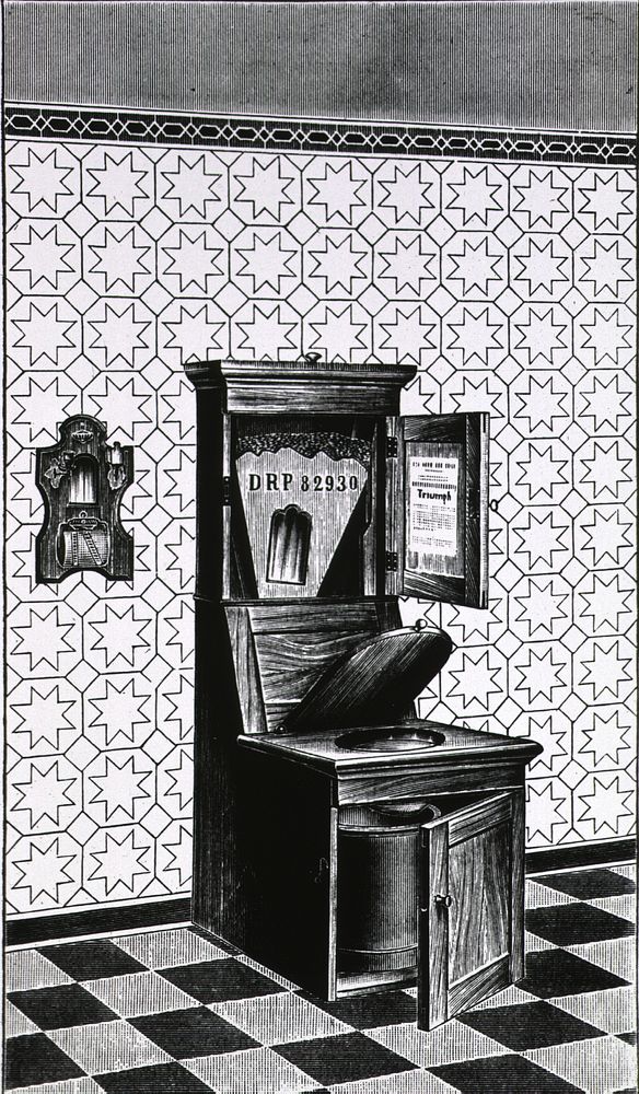 Toilet with Removable BucketCollection:Images from the History of Medicine (IHM) Author(s):Kröhnke, Otto, 1871- ?…