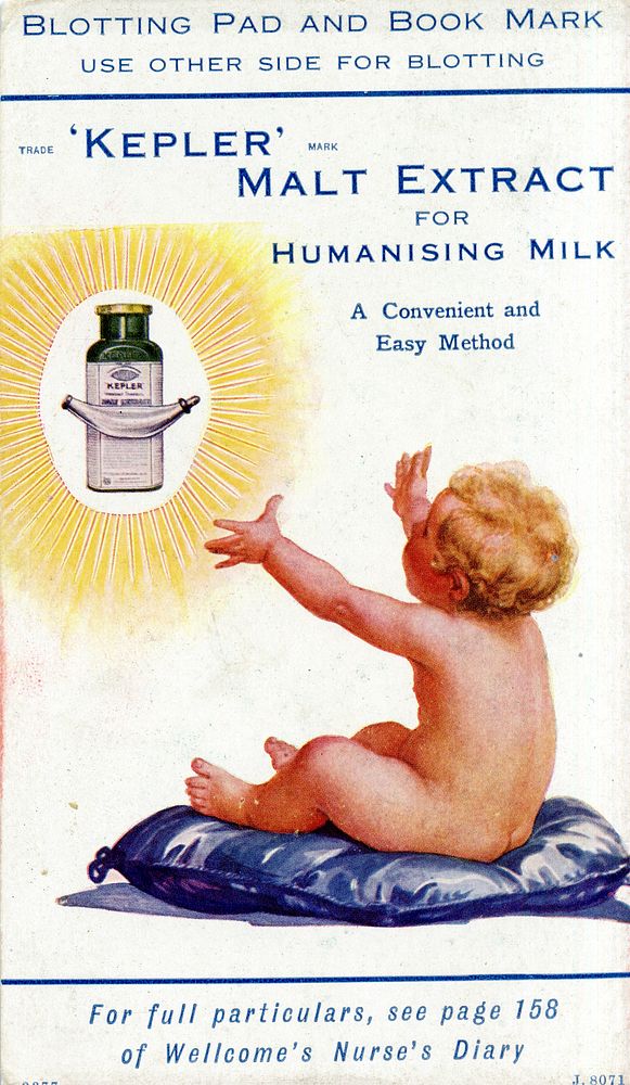 'Kepler' Malt Extract for Humanising Milk: a Convenient and Easy MethodCollection:Images from the History of Medicine…