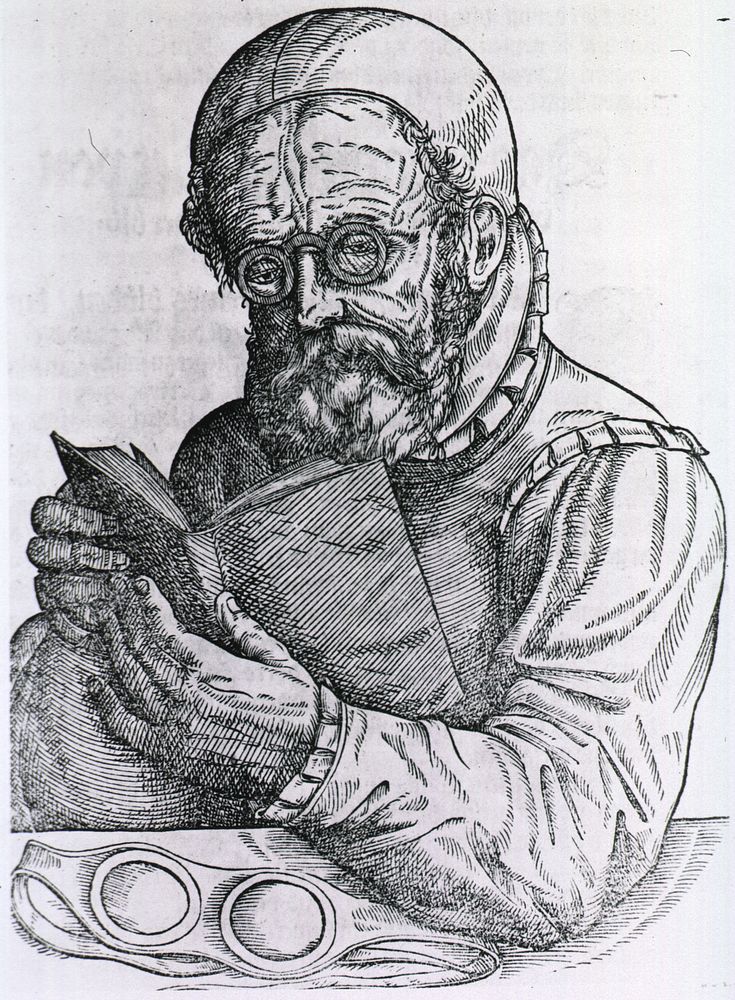 Man Reading with the Aid of SpectaclesCollection:Images from the History of Medicine (IHM) Author(s):Bartisch, George, 1535…