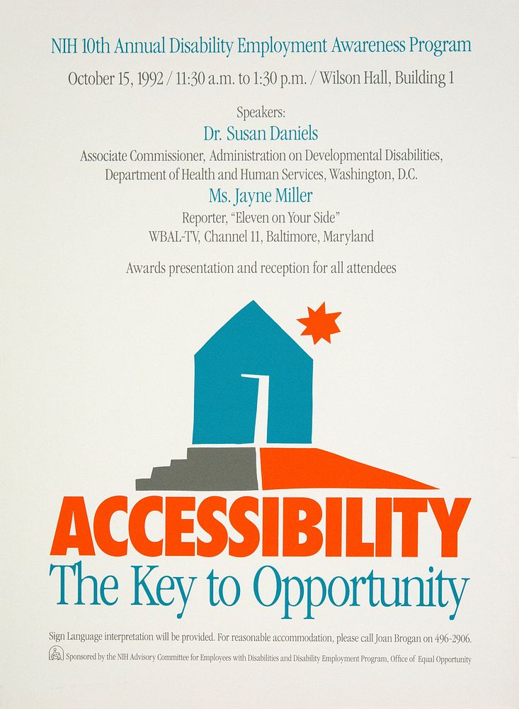 Accessibility: the Key to Opportunity. Original public domain image from Flickr