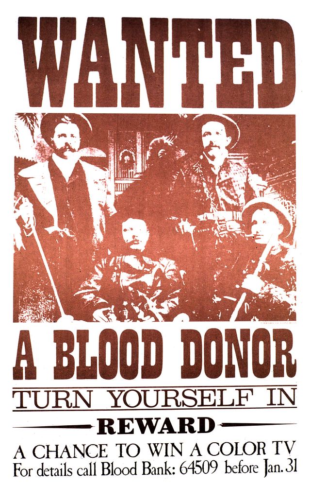 Wanted, a Blood DonorCollection:Images from the History of Medicine (IHM) Contributor(s):National Institutes of Health…
