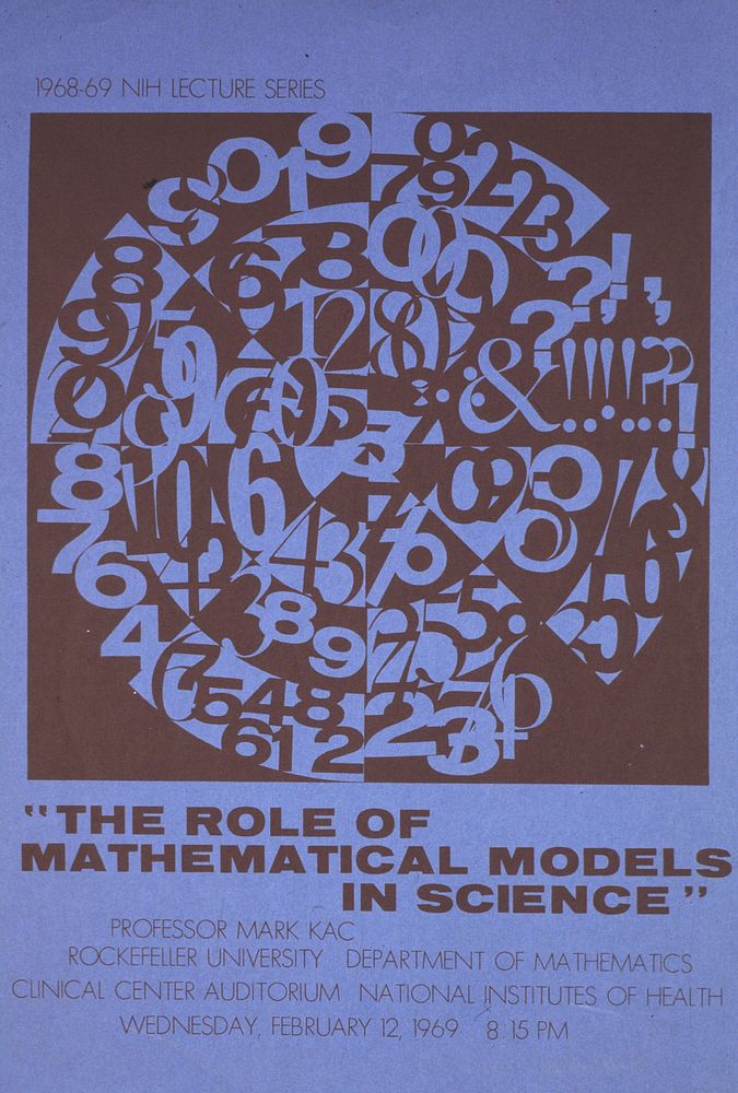 Role of Mathematical Models in Science. Original public domain image from Flickr