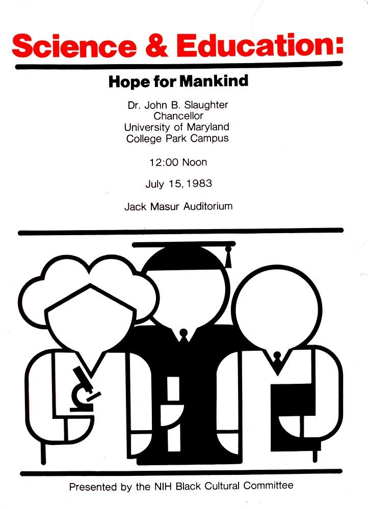 Science & Education: Hope for Mankind. Original public domain image from Flickr