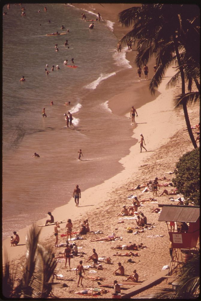 Waikiki Beach is the most popular tourist spot on the island there are 26,000 hotel rooms on Oahu. Most of them are in the…