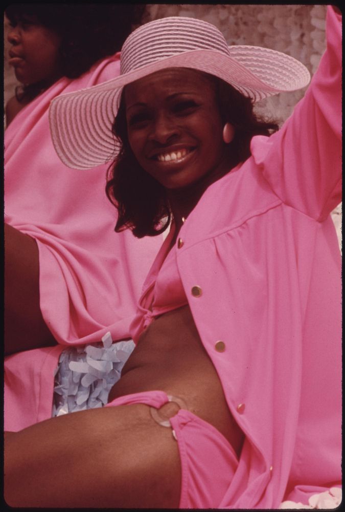 Closeup Of A Black Beauty Gracing A Float During The Annual Bud Billiken Day Parade, 08/1973. Photographer: White, John H.…