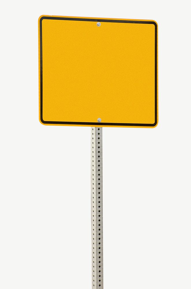 Street sign collage element psd