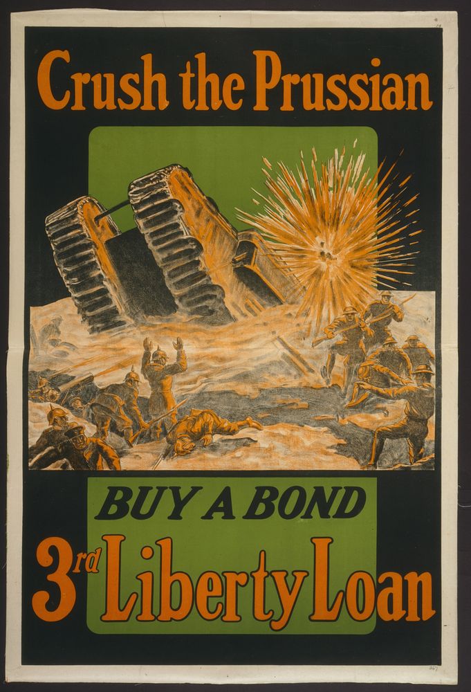 Crush the Prussian--Buy a bond--3rd Liberty Loan