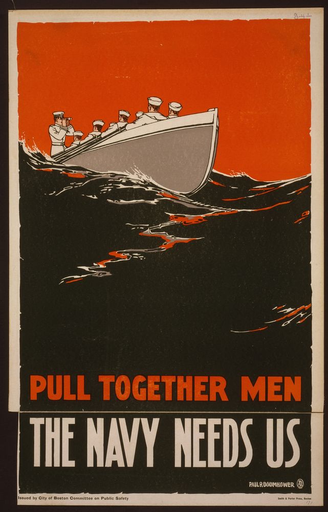 Pull together men - the Navy needs us