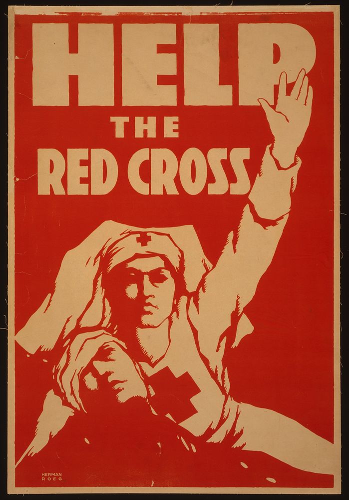 Help the Red Cross  Herman Roeg.