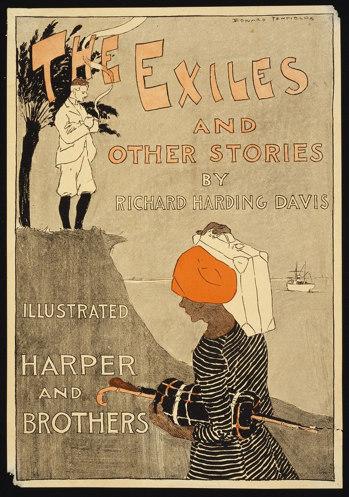 The exiles and other stories by Richard Harding Davis  Edward Penfield.