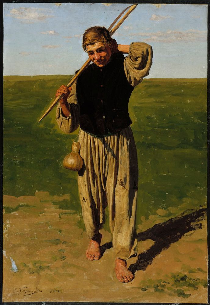 Harvester, 1881, Nikolai Dmitrijevit Kuznetsov