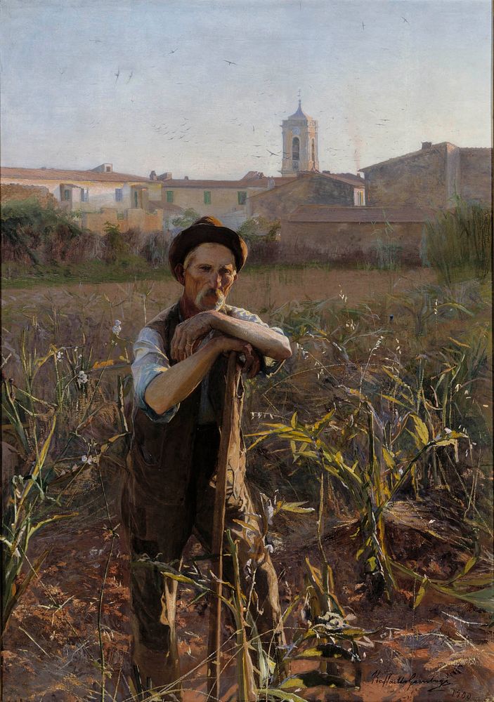 Rest, 1900, Raffaello Gambogi