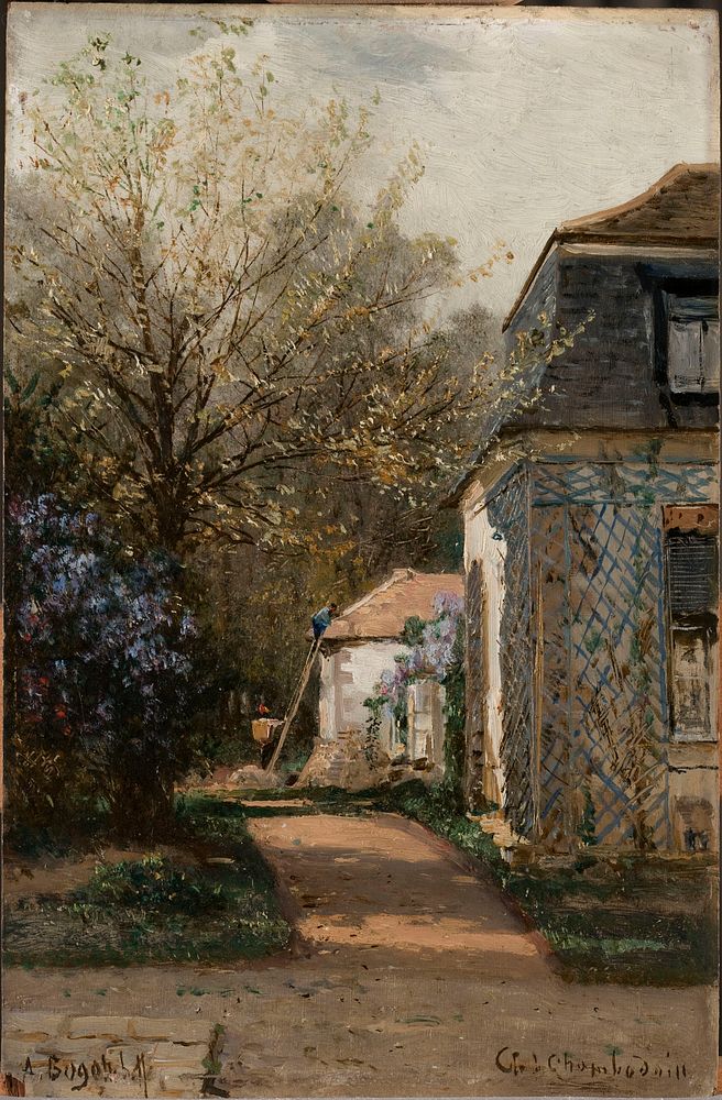 View outside paris, 1850 - 1896, Aleksei Bogoljubov