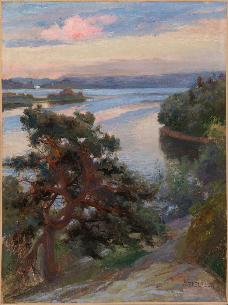 Landscape from haikko, 1892 - 1893, by Albert Edelfelt