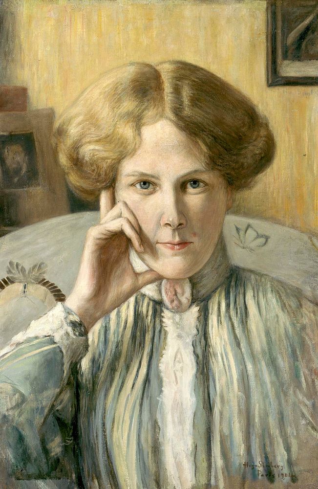 Marie von heiroth, 1904, by Hugo Simberg
