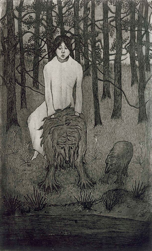 Fairy tale, 1897, by Hugo Simberg