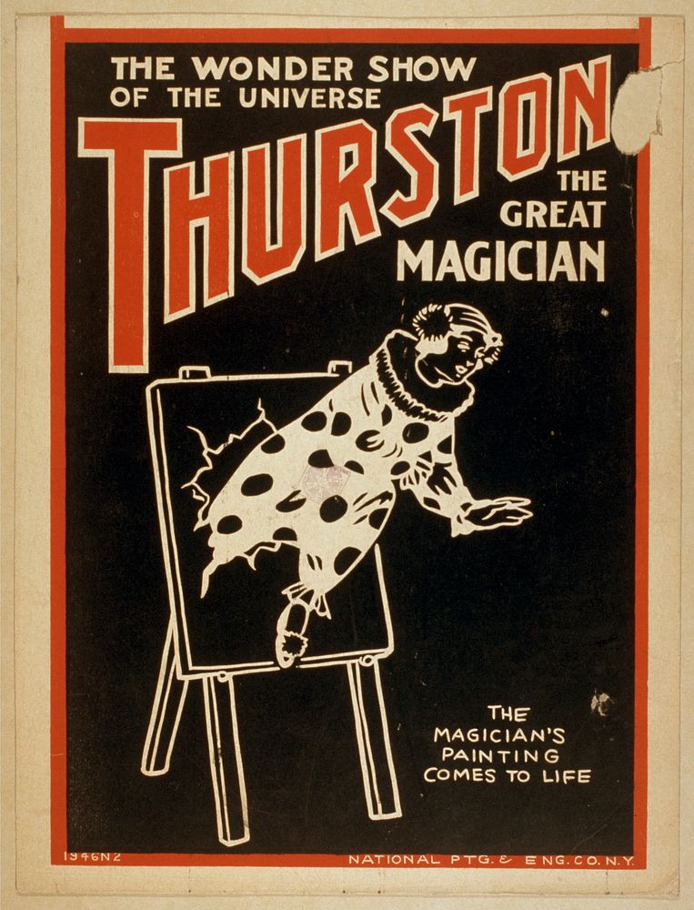 Thurston the great magician the wonder show of the universe.