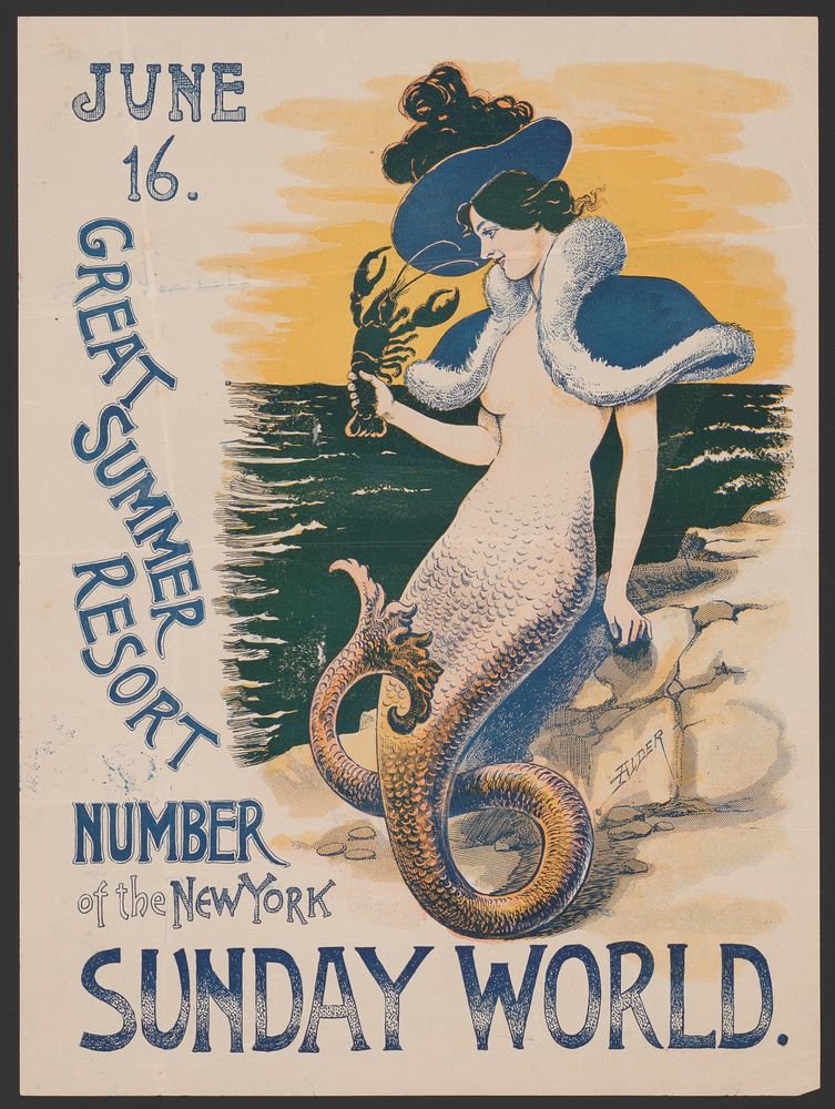 June 16. Great summer resort number of the New York Sunday World.
