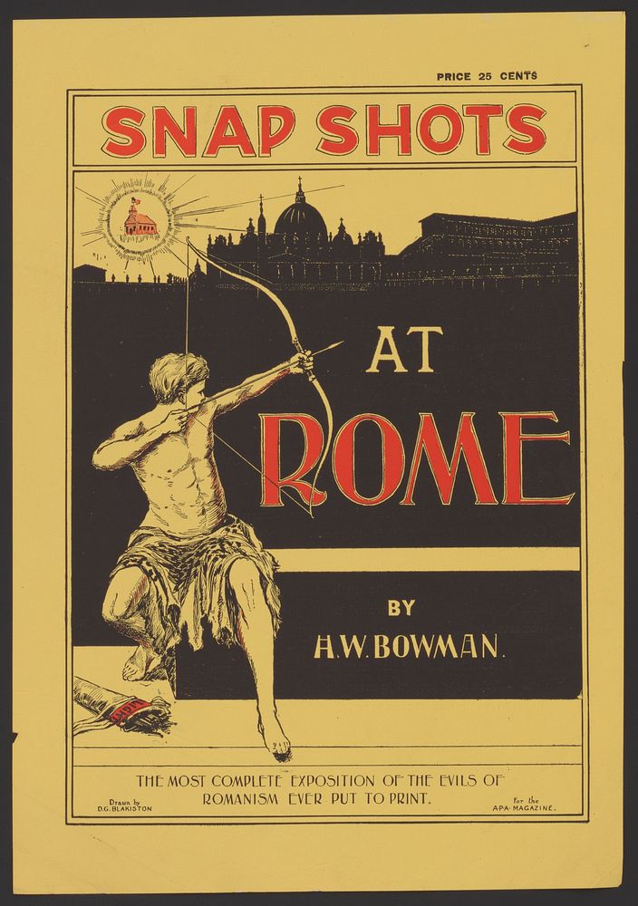 Snap shots at Rome by H.W. Bowman.