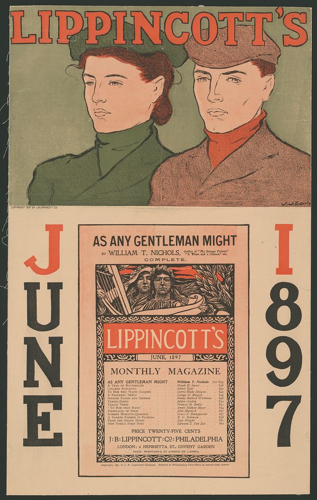 Lippincott's June 1897  J.J. Gould.
