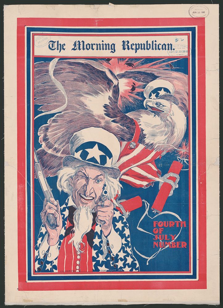 The Morning Republican fourth of July number  N.B. Greene, '98.