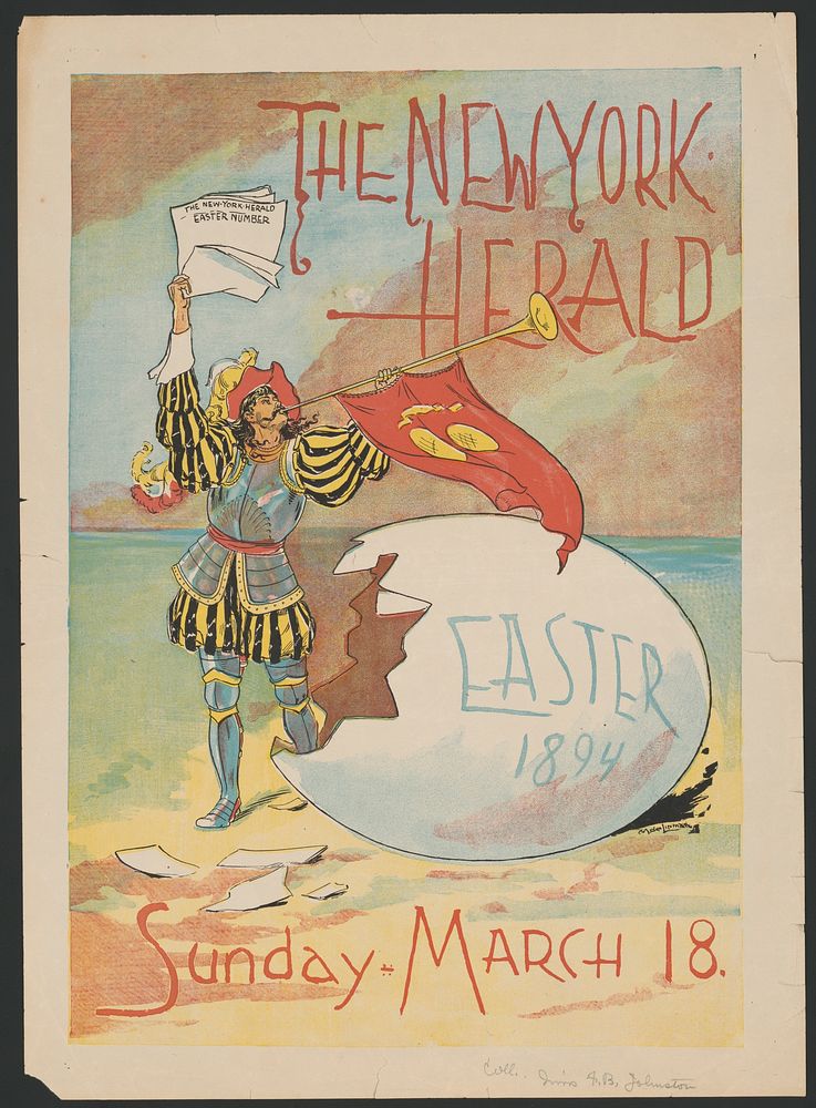 The New York Herald, Easter 1894. Sunday - March 18