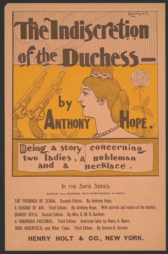 The indiscretion of the duchess by Anthony Hope