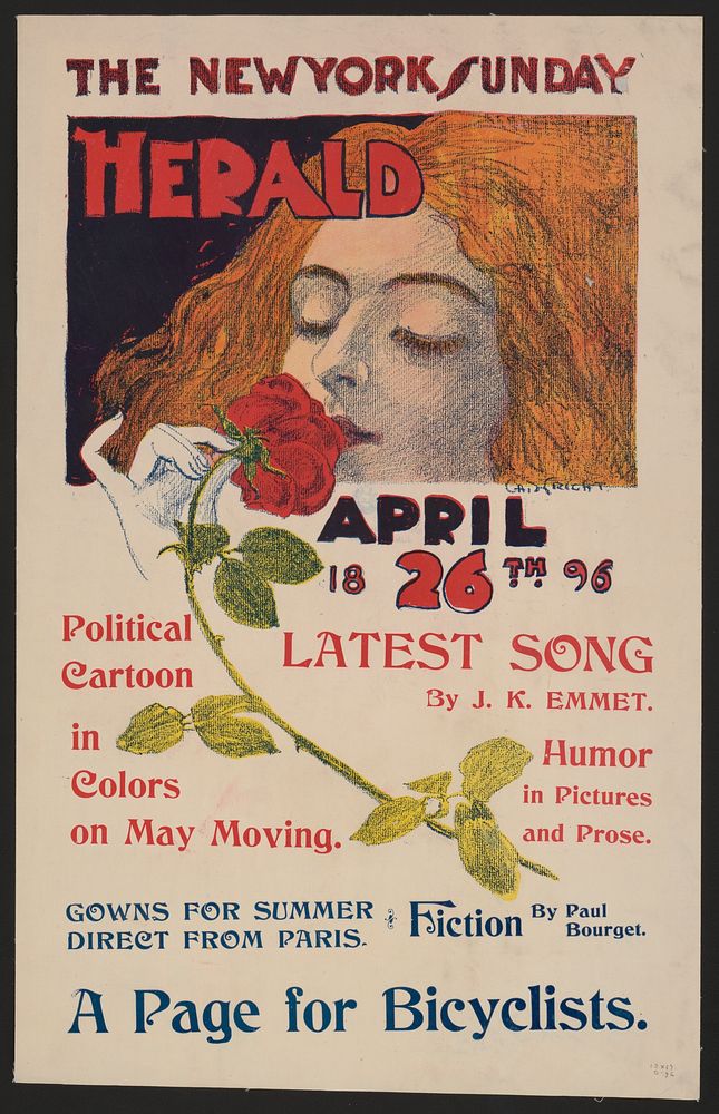 The New York Sunday Herald, April 26th 1896