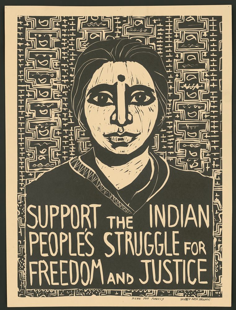 Support the Indian people's struggle for freedom and justice