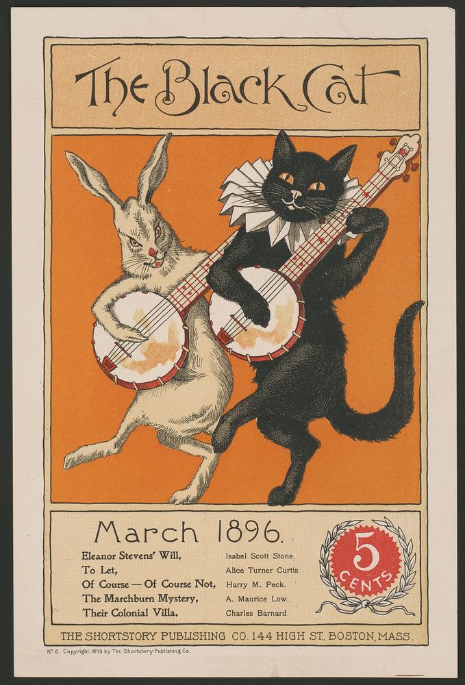 The Black Cat, March, 1896