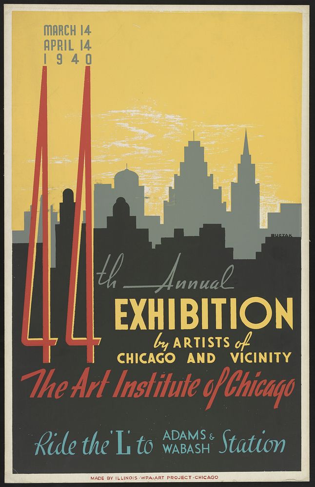 44th annual exhibition by artists of Chicago and vicinity--The Art Institute of Chicago  Buczak.