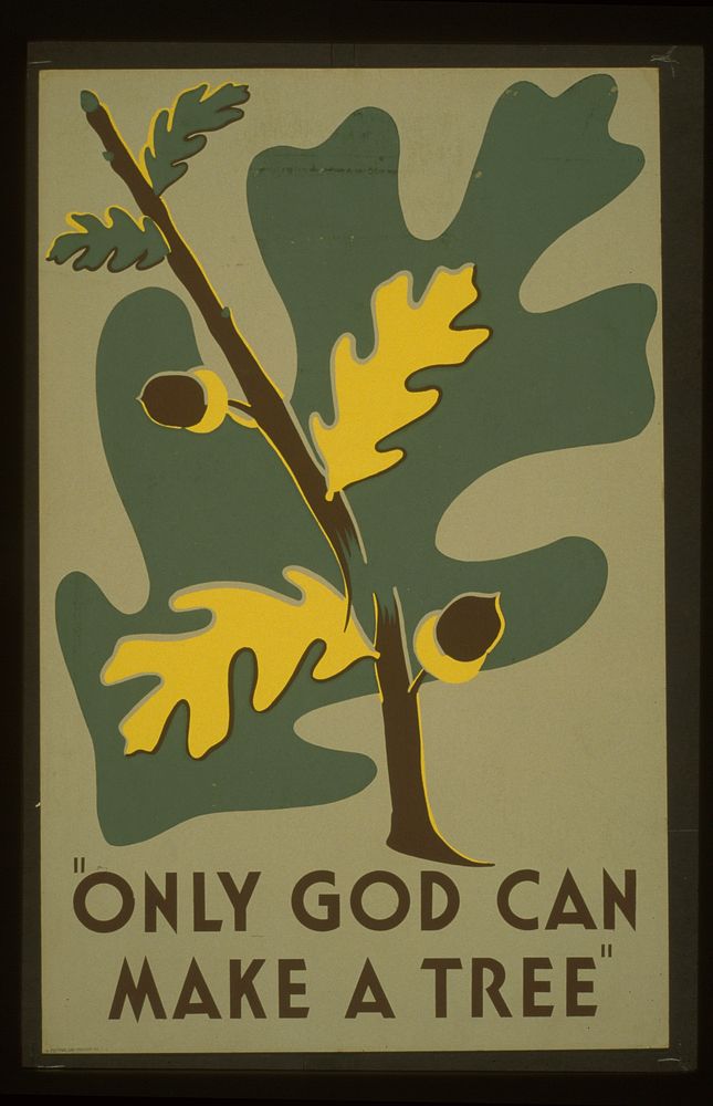 "Only God can make a tree"