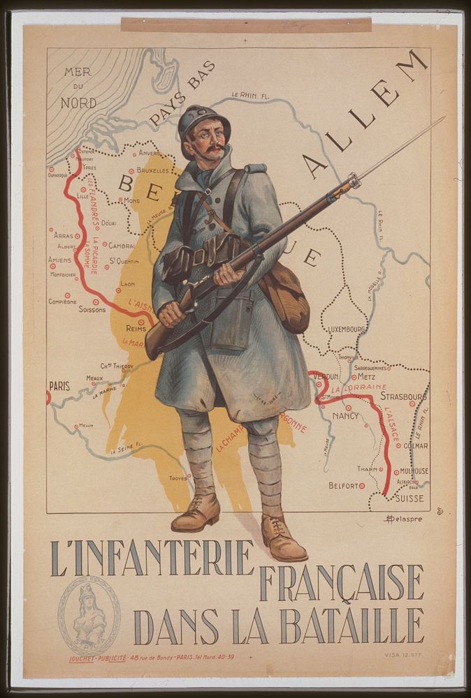 L'infanterie française dans la bataille