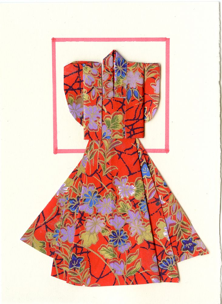 Red Origami Kimono, Ira Blount