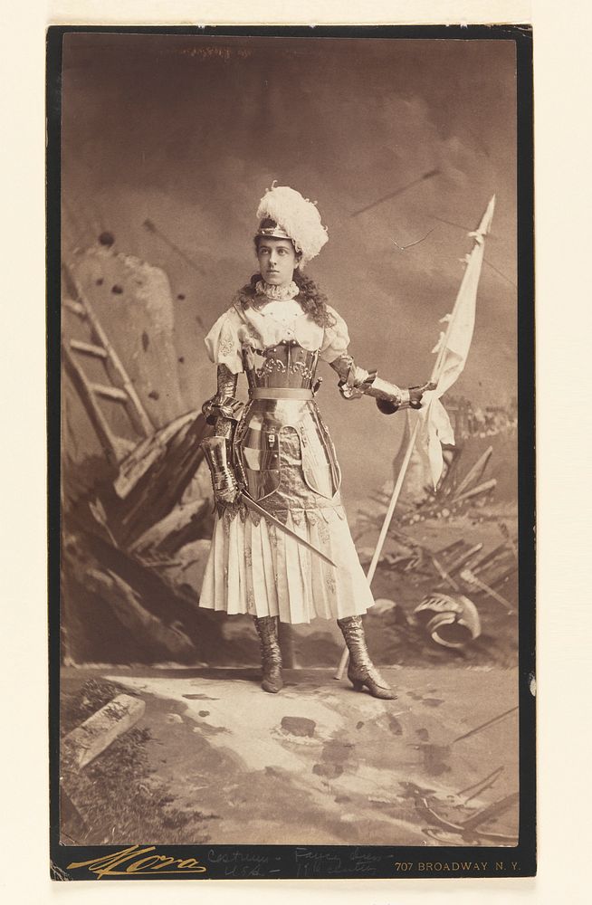 Mrs. Peter Cooper Hewitt in Masqurade Costume