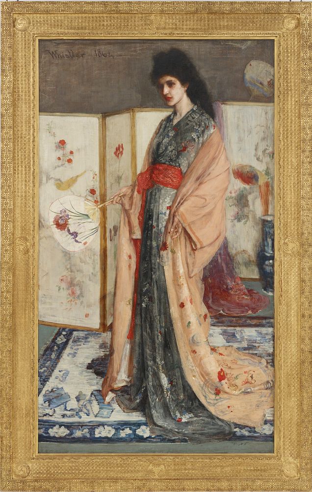 The Princess from the Land of Porcelain (La Princesse du pays de la porcelaine), James Abbott McNeill Whistler (1834-1903)