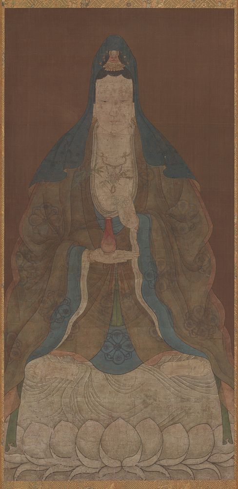 Bodhisattva Avalokiteshvara (Guanyin) with vase and willow twig