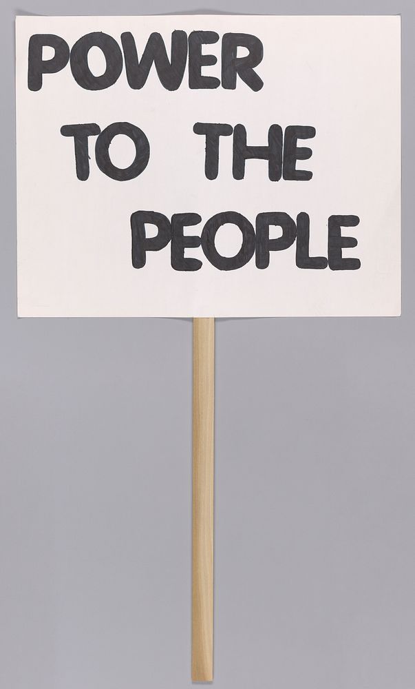 Placard from dance recital performance "Dance to Glory" by Studio A, National Museum of African American History and Culture