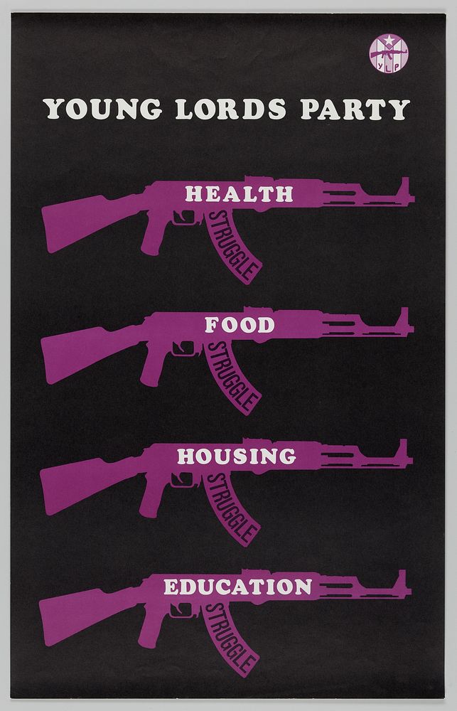 Young Lords Party: Health, Food, Housing, Education, National Museum of African American History and Culture