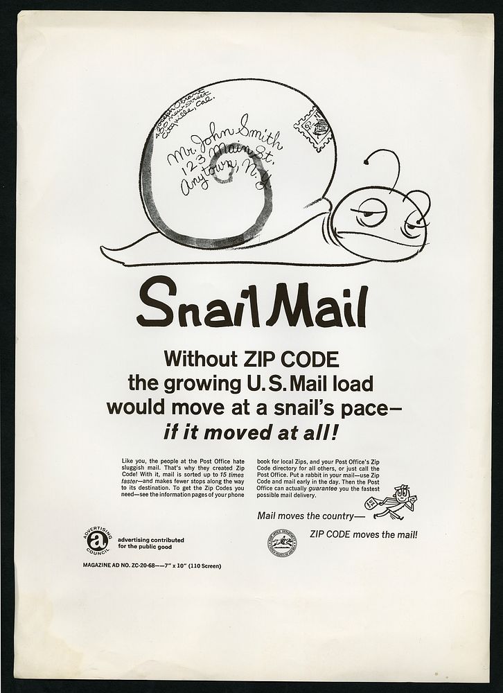 ZIP Code magazine advertisement
