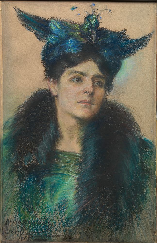 Marianne with Hat by Alice Pike Barney