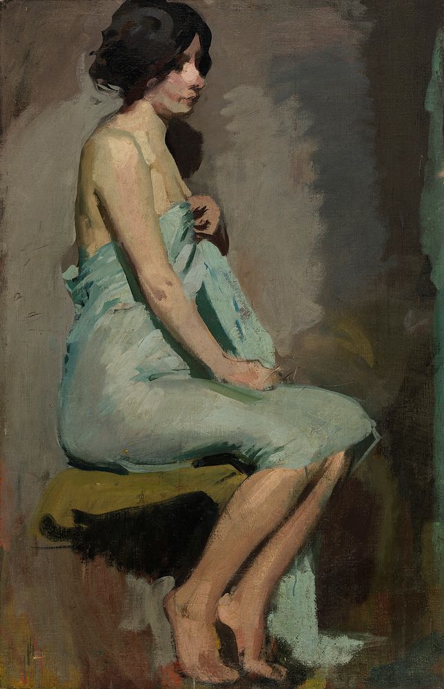 Study of a Seated Woman by Alice Pike Barney
