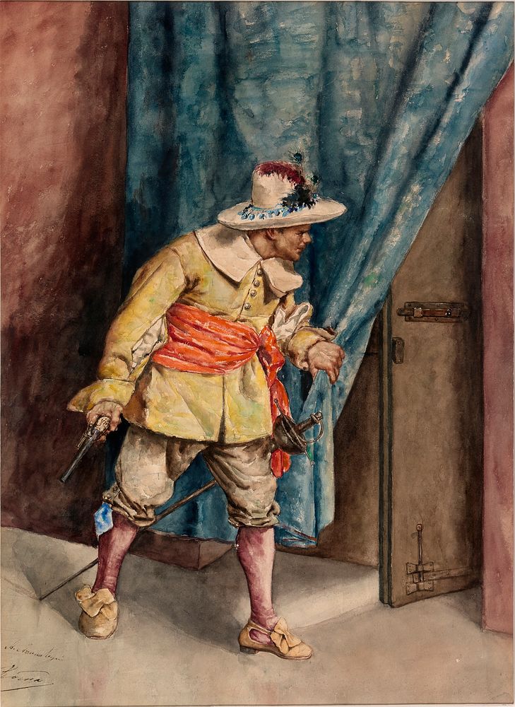 Musketeer on Guard, A. Arrunategin