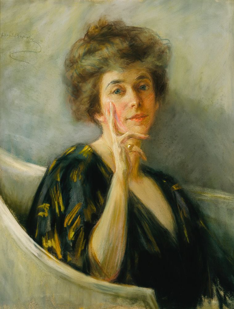 Self-Portrait in Repose by Alice Pike Barney