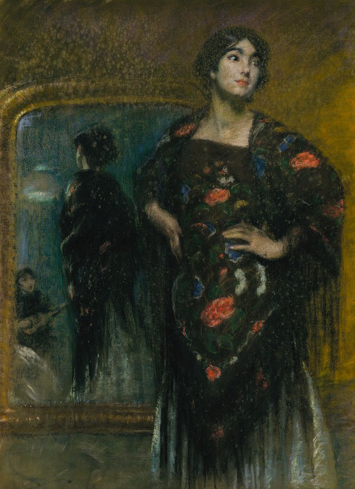 The Spanish Shawl by Alice Pike Barney