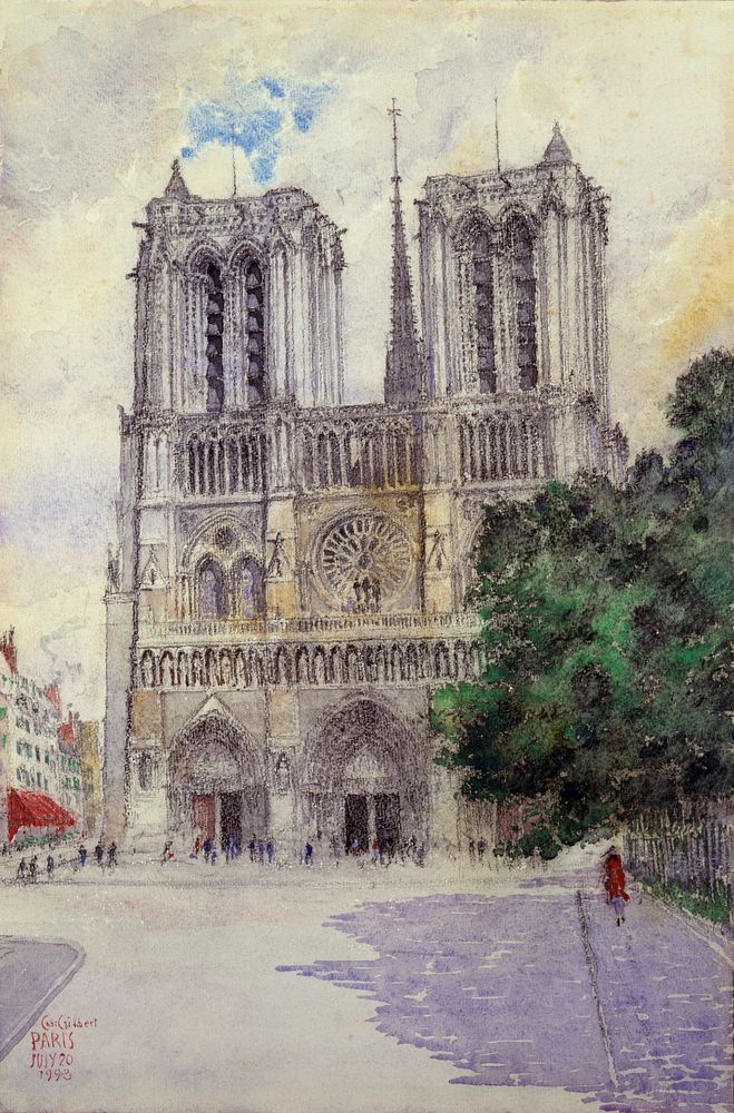 Cathedral of Notre Dame, Paris, Cass Gilbert